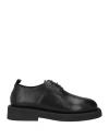 Marsèll Woman Lace-up Shoes Black Size 8 Calfskin In Black