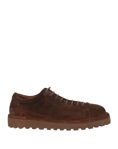 Marsèll Derby-schuhe Aus Wildleder In Brown