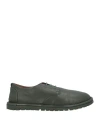Marsèll Woman Lace-up Shoes Dark Green Size 7 Calfskin