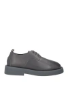 Marsèll Woman Lace-up Shoes Lead Size 8 Leather In Grey