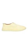 Marsèll Woman Lace-up Shoes Pastel Yellow Size 10 Calfskin