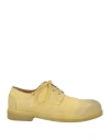 Marsèll Woman Lace-up Shoes Lime Green Size 8 Calfskin In Green