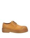 Marsèll Woman Lace-up Shoes Marigold Size 6 Calfskin In Yellow