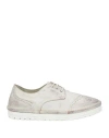 Marsèll Woman Lace-up Shoes Off White Size 6 Leather In Off White