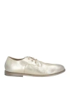 Marsèll Woman Lace-up Shoes Platinum Size 11 Leather In Grey