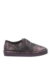 Marsèll Woman Lace-up Shoes Purple Size 6 Leather