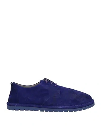 Marsèll Woman Lace-up Shoes Purple Size 6 Leather