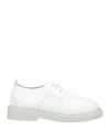 Marsèll Woman Lace-up Shoes Off White Size 5 Leather In White