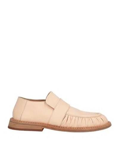 Marsèll Woman Loafers Apricot Size 8 Leather In Orange