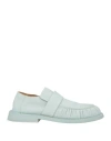 Marsèll Woman Loafers Light Green Size 11 Leather In Green