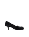 Marsèll Tillo Hair-embellished Pumps In Black