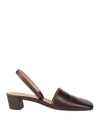 Marsèll Woman Pumps Dark Brown Size 8 Calfskin In Brown