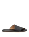 Marsèll Woman Sandals Black Size 10 Leather