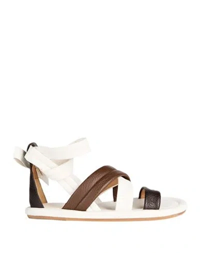 Marsèll Strappy Leather Sandals In Brown