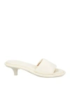 Marsèll Woman Sandals Ivory Size 8 Calfskin In White