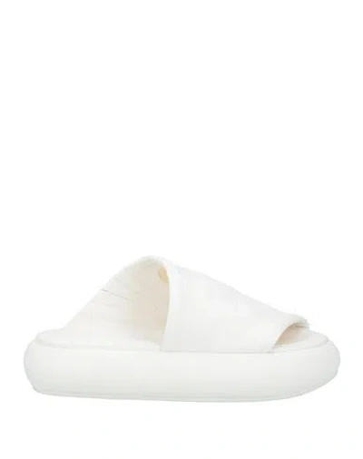 Marsèll Ciambellona Leather Sandals In White