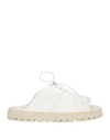 Marsèll Lace-up Detail Sandals In White