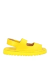 Marsèll Woman Sandals Yellow Size 8 Leather