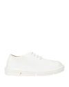 Marsèll Woman Lace-up Shoes White Size 10 Leather