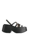Marsèll Slingback Chunky Platform Sandals In Black