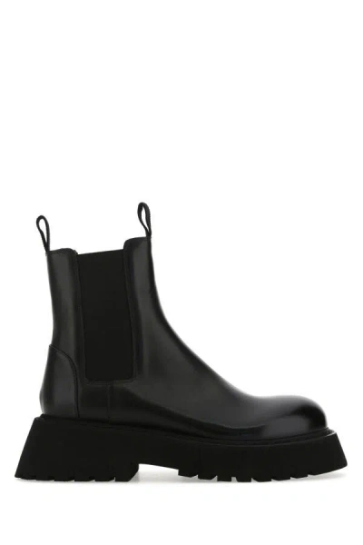 Marsèll Marsell Women Black Leather Ankle Boots