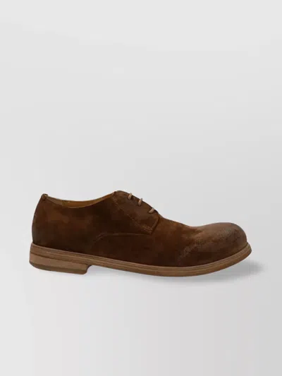 Marsèll Medium Zucca Derby Shoes In Brown