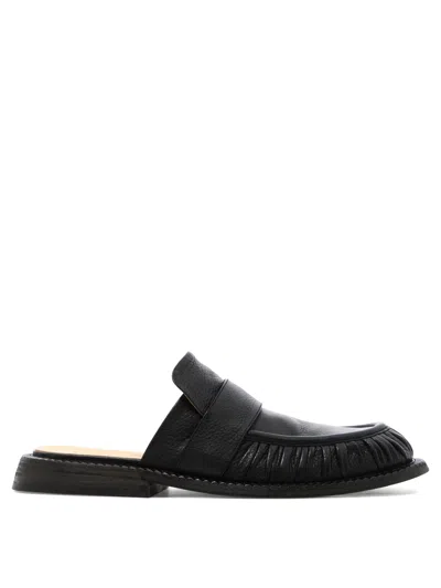 Marsèll Men's Black Slip-on Slippers For Ss23