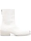 Marsèll Metal-toecap Ankle Boots In White