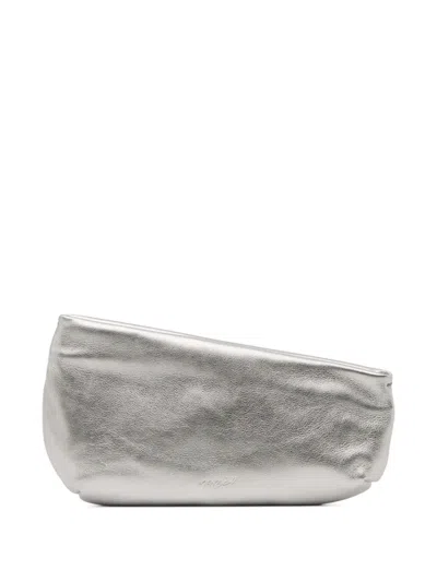 Marsèll Metallic-effect Wallet In Silver