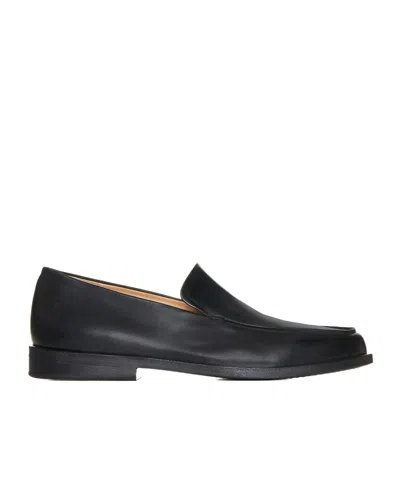 Marsèll Mocasso Leather Loafers In Black