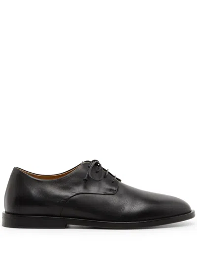 Marsèll Nasello Leather Derby Shoes In Schwarz