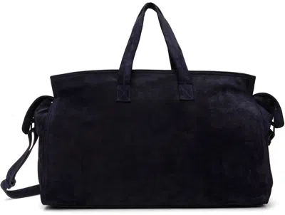 Marsèll Navy Quarantotto Weekender Bag In Midnight Blue