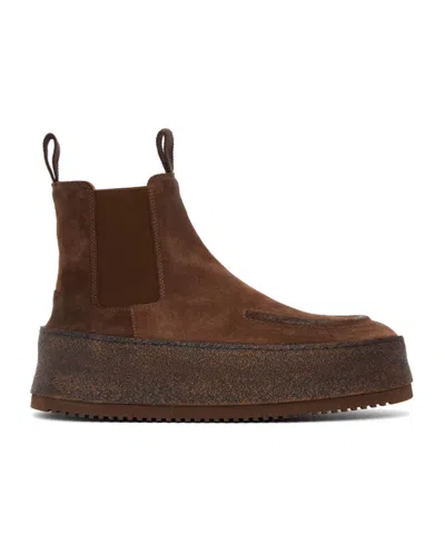 Marsèll Parapana Beatles And Ankle Boots In Brown