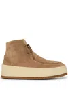 Marsèll Parapana Suede Platform Boots In Brown