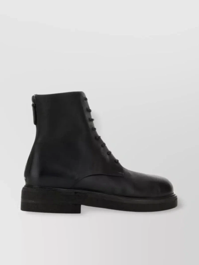 Marsèll Parrucca Leather Ankle Boots In Black