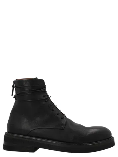 Marsèll Parrucca Combat Boots In Negro