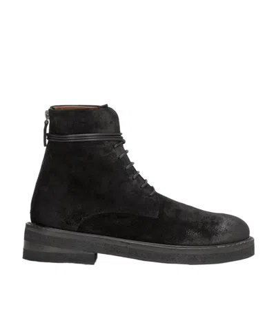 Marsèll Parrucca Suede Boots In Black