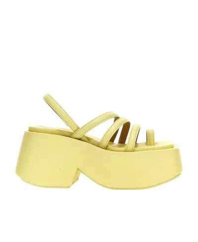 MARSÈLL MARSÈLL STRAPPY PLATFORM SANDALS
