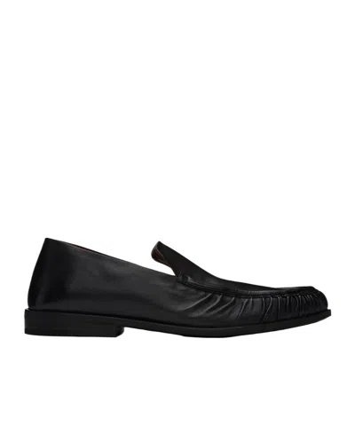 Marsèll Pleated Loafers In Black