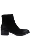 Marsèll Rear Zip Ankle Boots In Black
