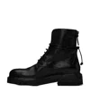 Marsèll Lace-up Leather Boots In Black