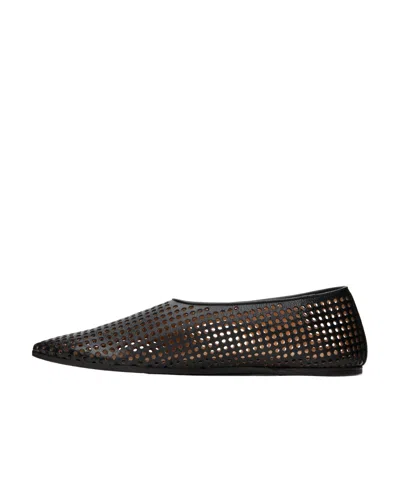 Marsèll Round Toe Casual Shoes In Black