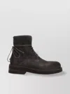 Marsèll Round Toe Suede Finish Thick Sole Boots
