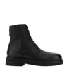 Marsèll Round Toe Zip-up Boots In Black