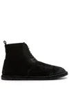 Marsèll Sancrispa Alta Pomice Boots In Black