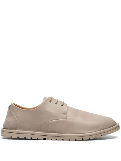 Marsèll Sancrispa Leather Derby Shoes In Grey