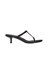 Marsèll Black Sottiletta Heeled Sandals In Black