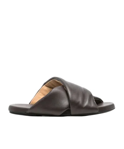 MARSÈLL SPANCIATA LEATHER SANDALS