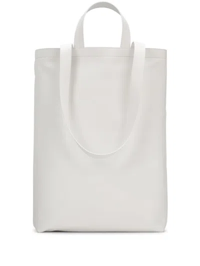 Marsèll Sporta Leather Tote Bag In Weiss