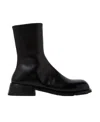 Marsèll Square-headed Boots In Black